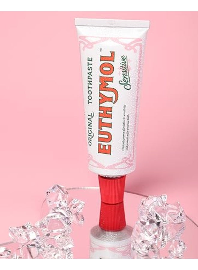 Euthymol 2 Piece Euthymol Sensitive Toothpaste 75ml - Image 5